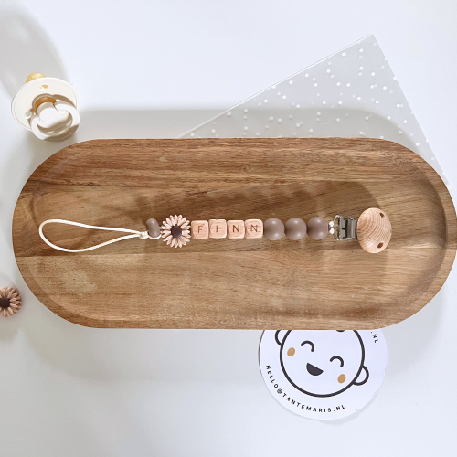 Speenkoord met naam | Flower