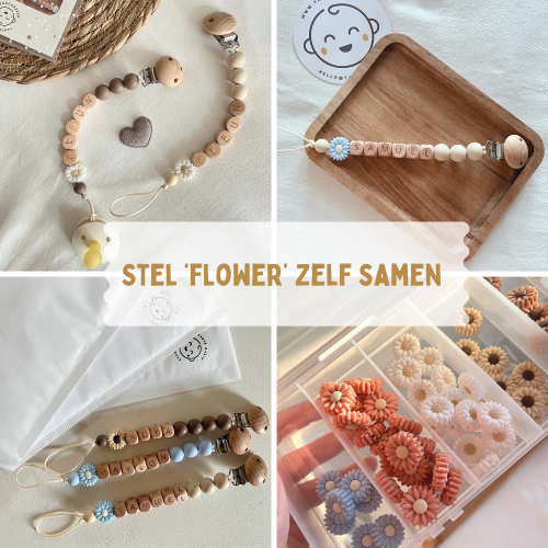 Speenkoord zelf samenstellen | Flower