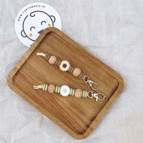 Sleutelhanger zonder naam | Flower