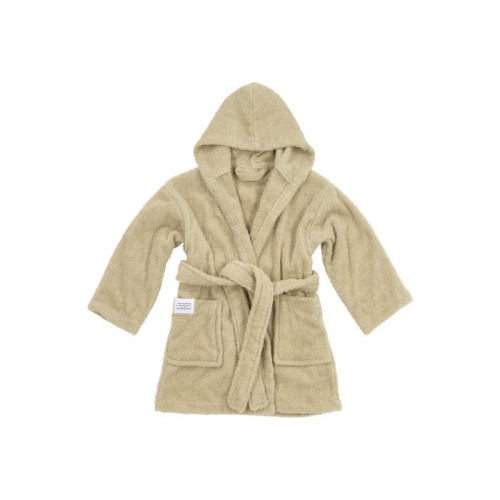 Meyco Baby Uni badjas - badstof - sand - 98/104