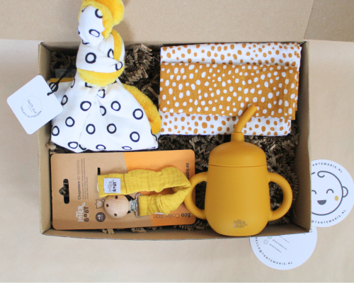 Cadeaubox | Loving yellow | 6+ mnd | Kraamcadeau