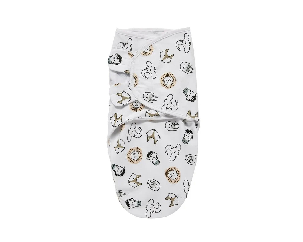 Meyco Baby SwaddleMeyco inbakerdoek | Animals | Los product | +0 mdn | Brievenbusproof