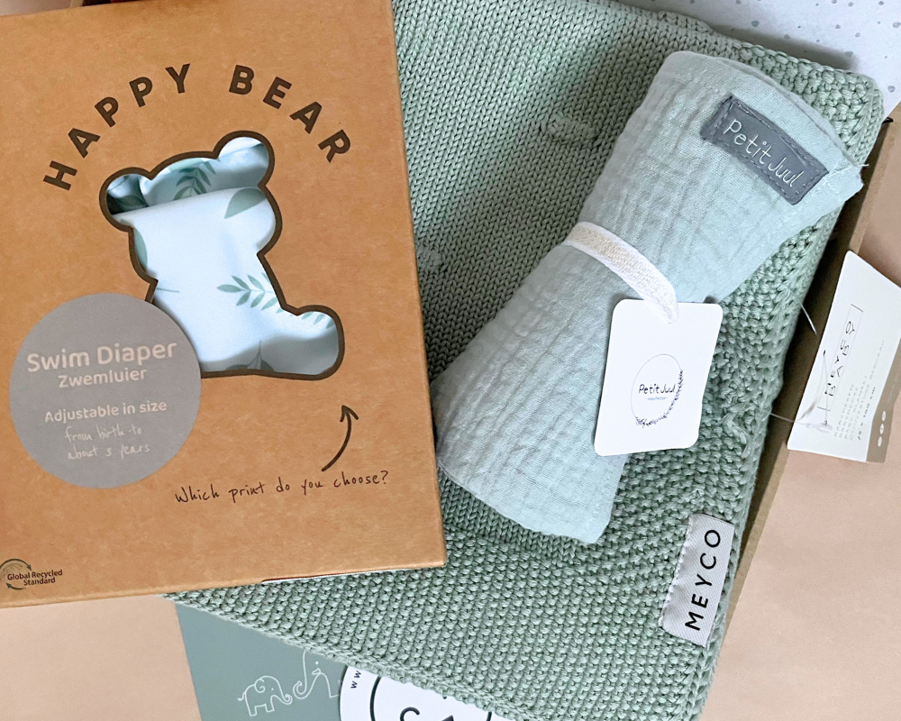 Cadeaubox | Trendy Mint | 0+ mnd | Kraamcadeau