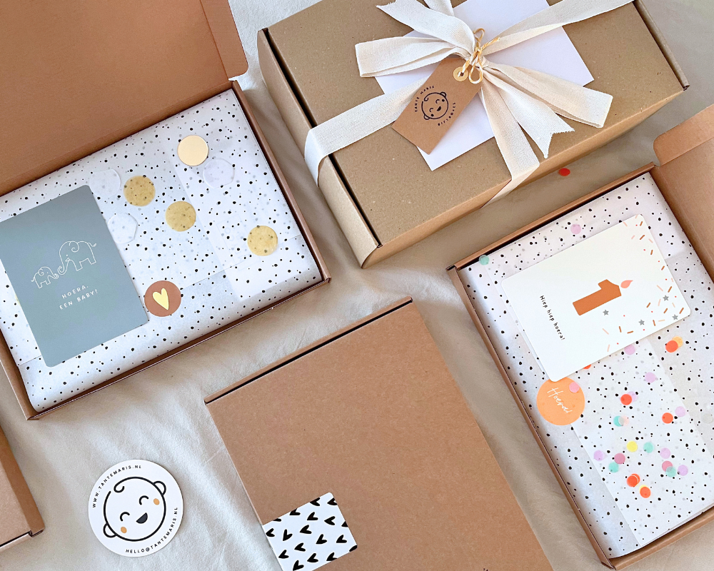 Cadeaubox | Trendy Mint | 0+ mnd | Kraamcadeau