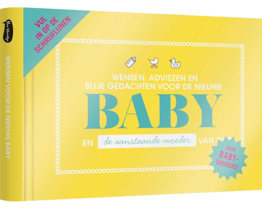 Babyshower invulboek voor MAMA | Boek | Los item | Brievenbusproof