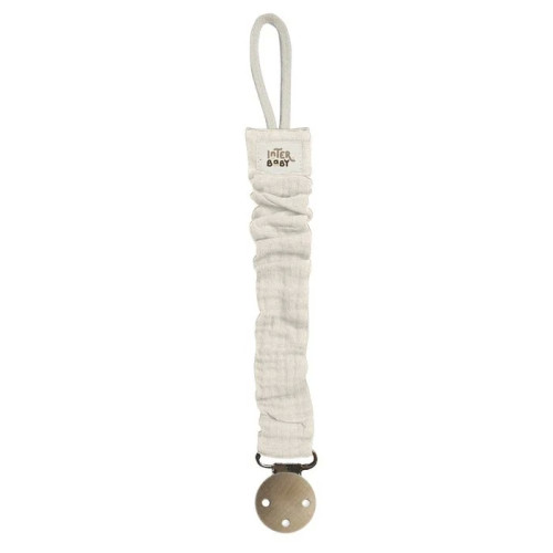 BAMBOO PACIFIER HOLDER