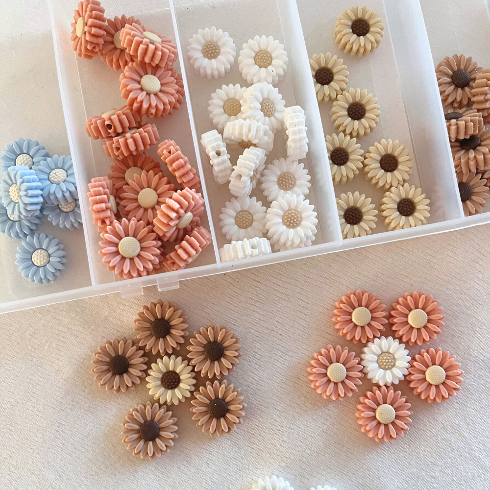 Stel je eigen speenkoord samen | Flower | Brievenbusproof