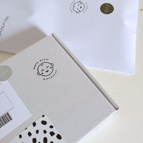 Speenkoord met letter | Brievenbusproof